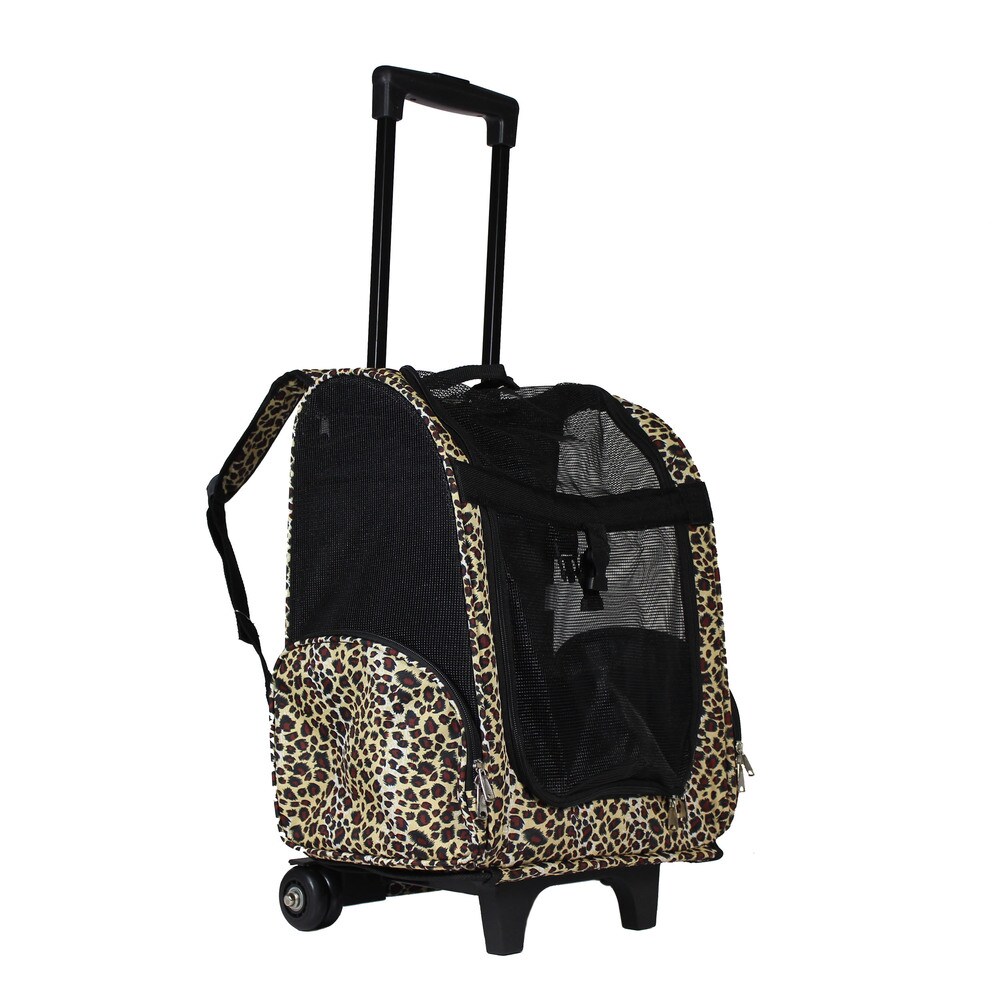 World Traveler Zebra 15-inch Lightweight Carry-On Shoulder Tote Duffle Bag